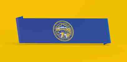 Kostenloses Foto nebraska-flagge-banner