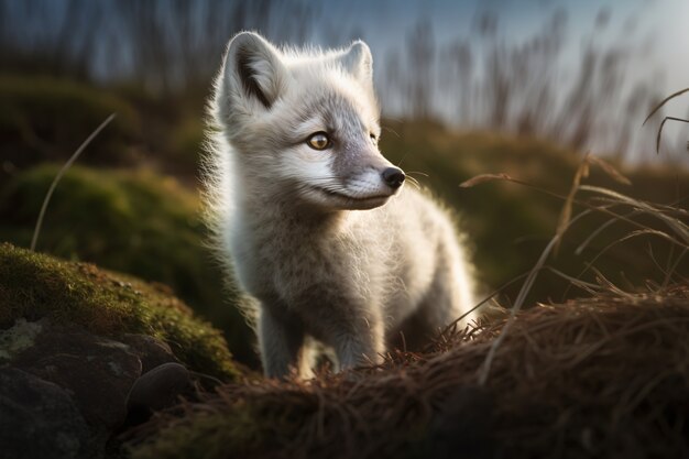 Netter Fuchs in der Natur