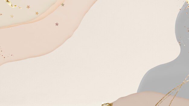Neutraler abstrakter Hintergrund mit Goldsternglitter