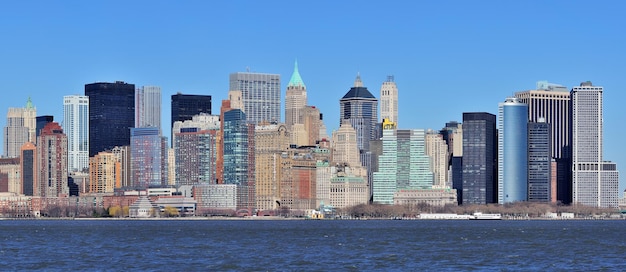New York City Manhattan im Stadtzentrum gelegenes Panorama
