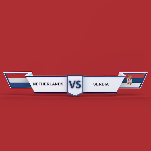 Kostenloses Foto niederlande vs serbien