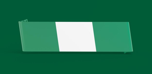 Nigeria-Flaggenbanner