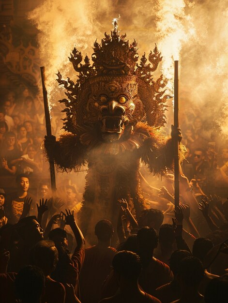 Nyepi-Tag in Indonesien gefeiert