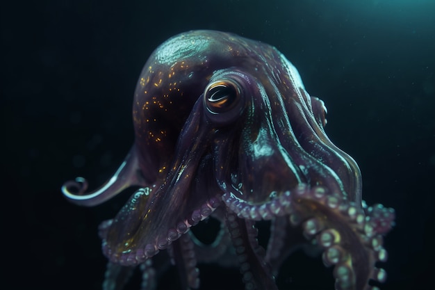 Oktopus vom Meeresgrund