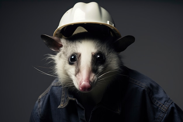 Opossum im Fantasy-Stil