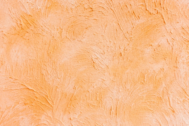 Orange Betonmauer