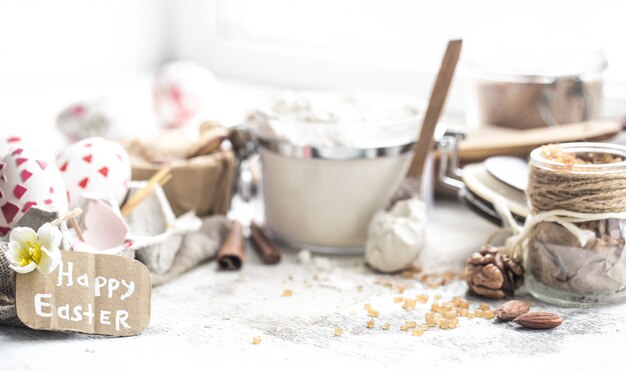 Ostern kochen Stillleben