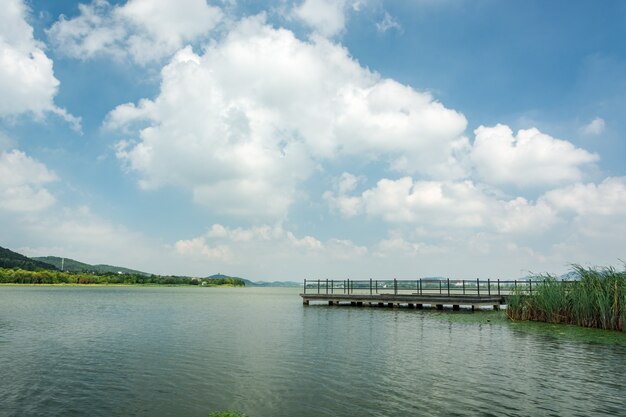 paisagem weiße Jahreszeit Sommer reflexão