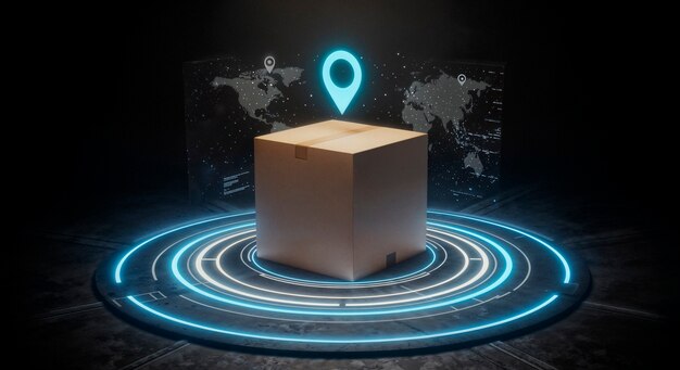 Paketverfolgung und globale Versandtechnologie