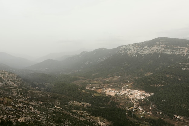 Panoramablick auf die Natur