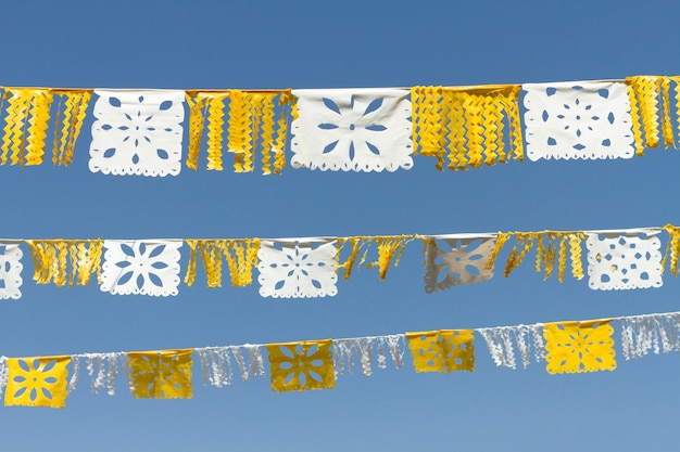 Papel Picado Partydekorationen