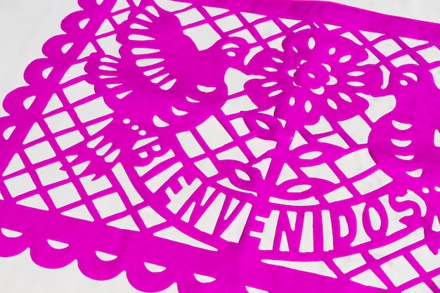 Papel Picado Partydekorationen