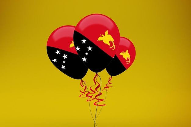 Papua-Neuguinea Flaggenballons