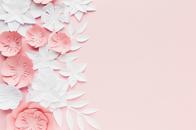 Kostenloses Foto pastellfarben für papierblumen