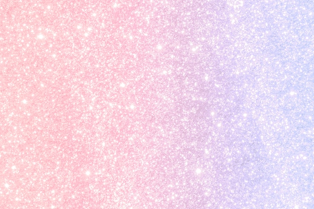 Kostenloses Foto pastellrosa und blau glitzernder hintergrund