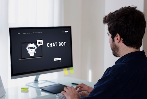 Chatbot führt ein virtuelles Bewerbungsgespräch durch