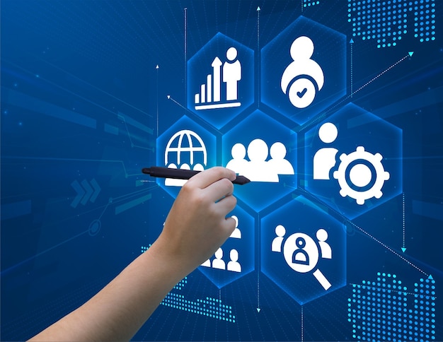 Applicant Tracking System Prozessflussdiagramm.