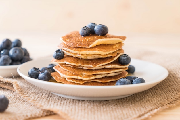 Pfannkuchen mit Heidelbeere