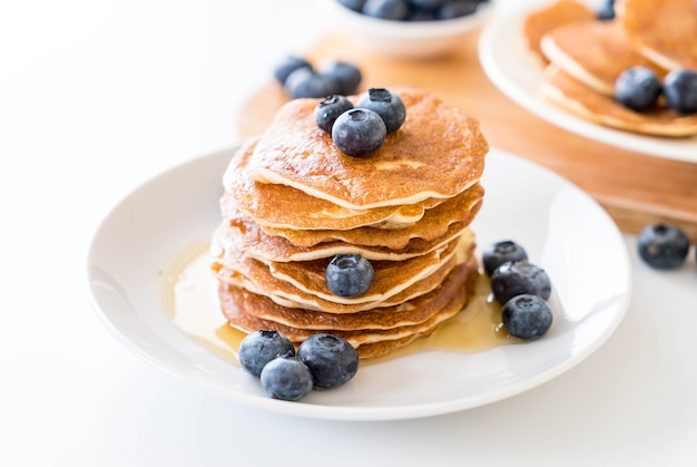 Pfannkuchen mit Heidelbeere