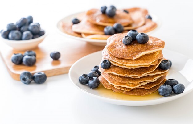 Pfannkuchen mit Heidelbeere