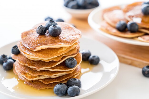 Pfannkuchen mit Heidelbeere