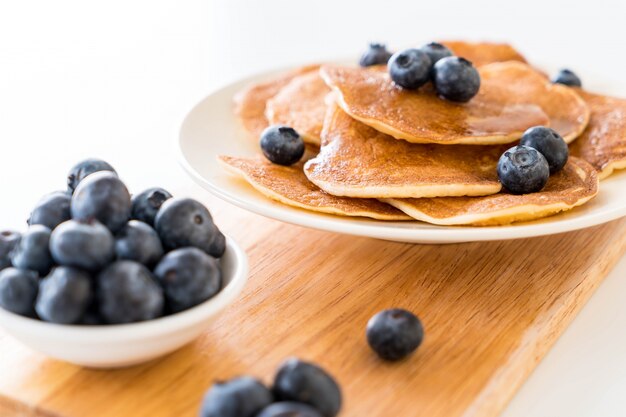 Pfannkuchen mit Heidelbeere