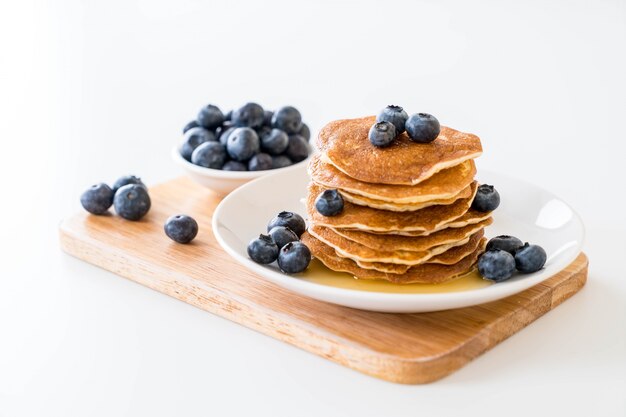 Pfannkuchen mit Heidelbeere