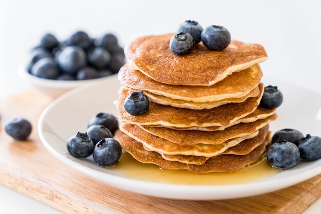 Pfannkuchen mit Heidelbeere