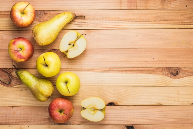 Äpfel und Birnen