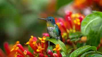 Kostenloses Foto photorealistic hummingbird outdoors in nature