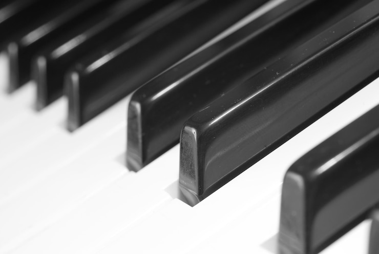 Kostenlose Foto piano-tastatur