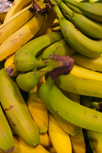 Pileof leckere Bananen