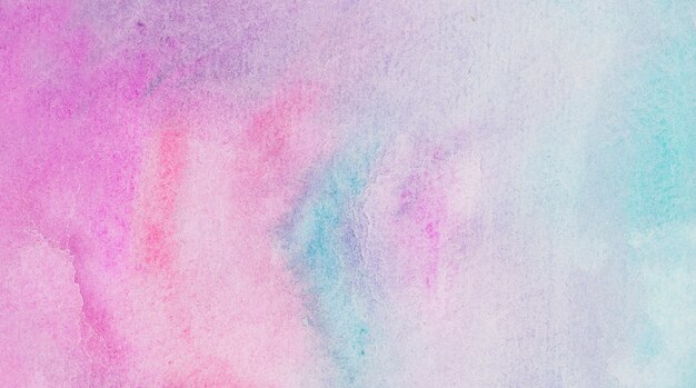 Pink und Aquamarin-Mischung von Farben auf Papier