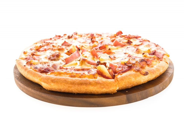 Kostenlose Foto pizza hawaii