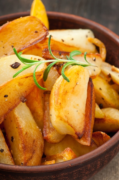 Kostenloses Foto pommes frites kartoffelschnitze