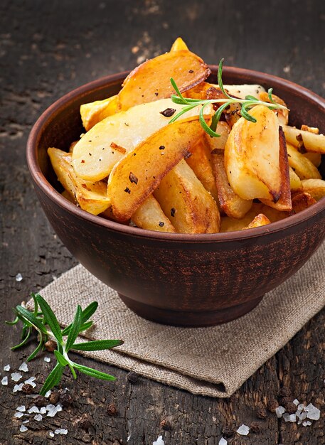 Pommes Frites Kartoffelschnitze