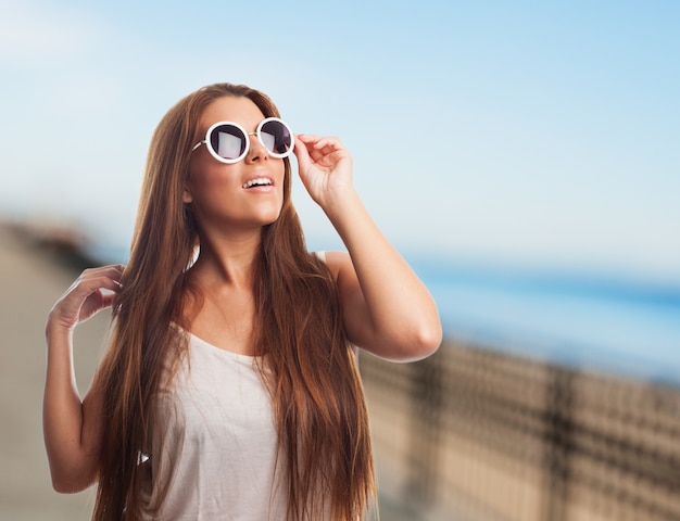 Pop-Ausdruck für Erwachsene Brille ziemlich