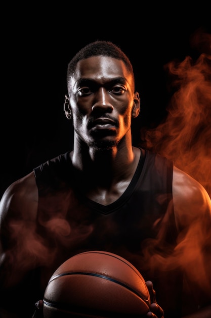 Porträt eines Basketballspielers
