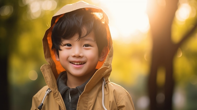 Kostenloses Foto porträt eines jungen asiatischen jungen