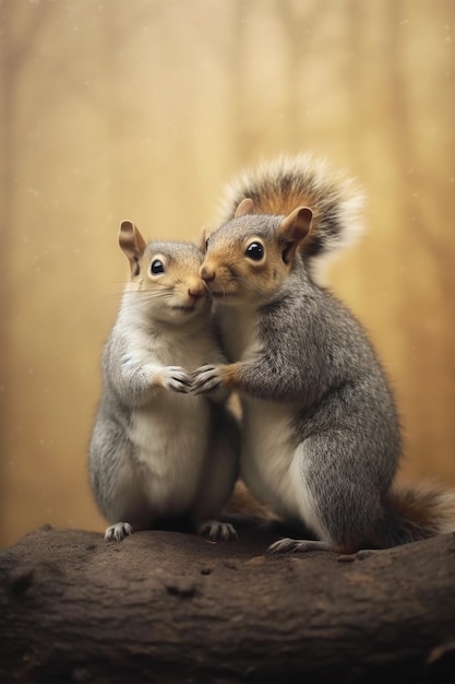 Kostenloses Foto porträt von eichhörnchen