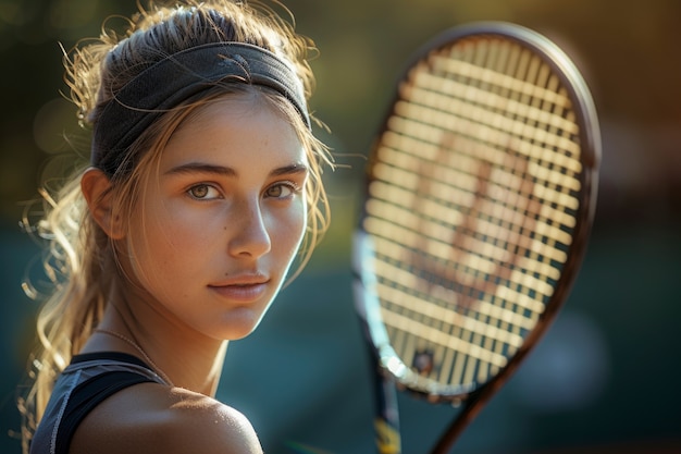 Kostenloses Foto portrait of woman competing in the olympic games championship