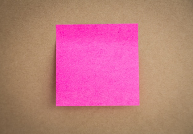 Kostenloses Foto post-it rosa