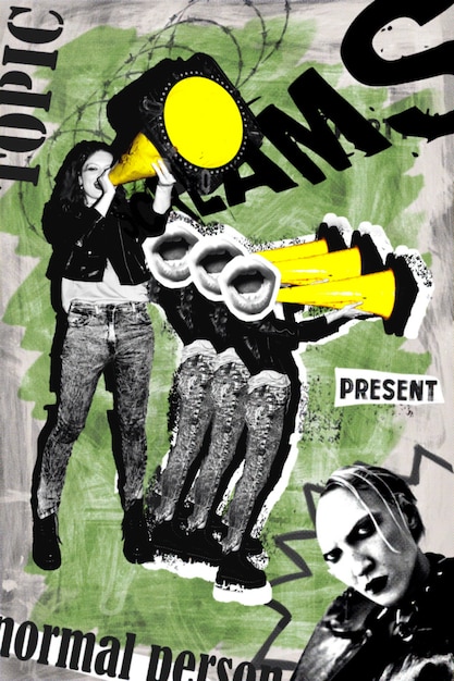 Punk-Rock-Poster-Collage