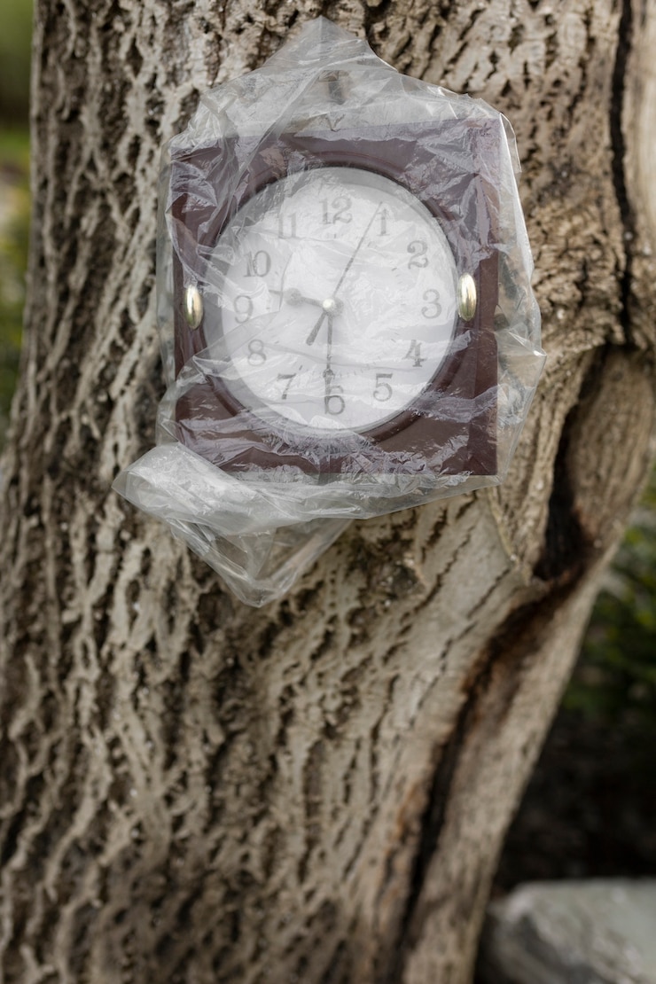 Kostenlose Foto quadratische uhr im freien, stillleben