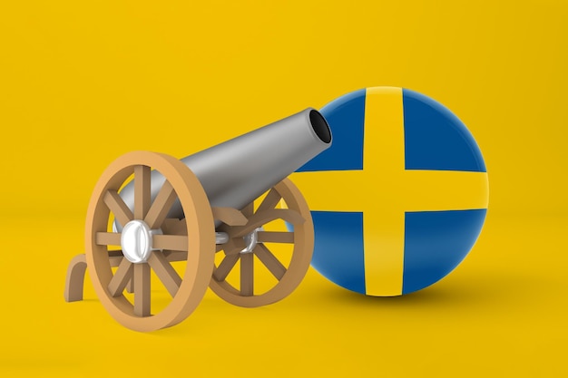 Ramadan Schweden mit Kanone