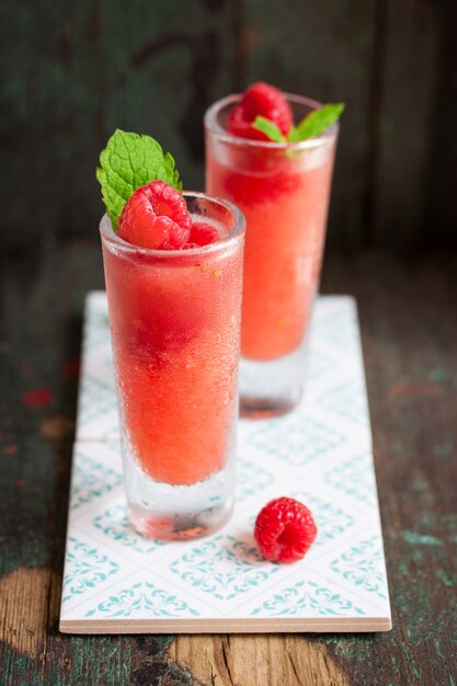 Raspberry Sorbets