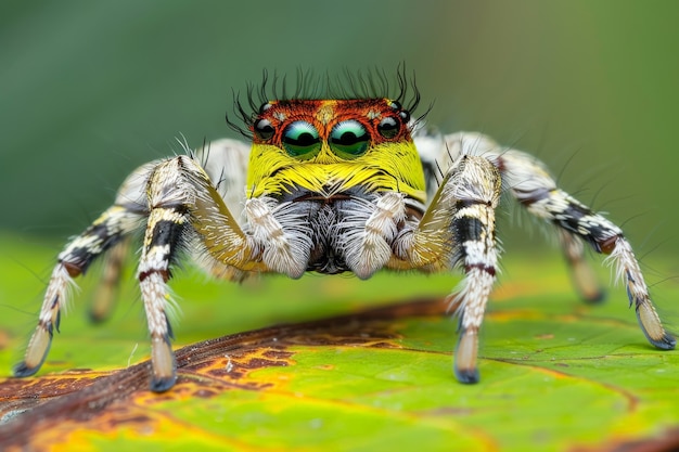 Kostenloses Foto realistische spinne in der natur