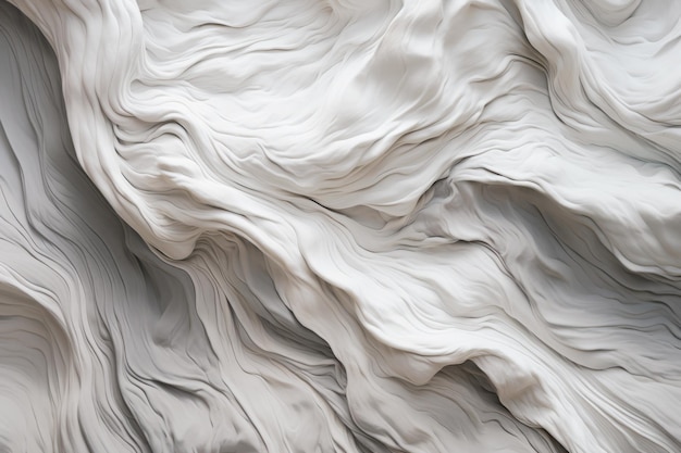Realistische Textur eines wunderschönen geschnitzten weißen Felsens