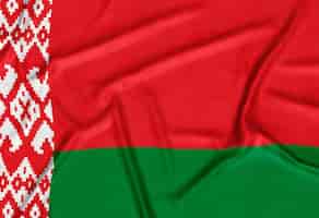 Kostenloses Foto realistischer bulgarischer flaggenhintergrund