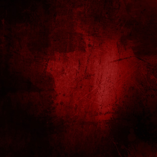 Red Grunge Hintergrund mit Kratzer und Flecken